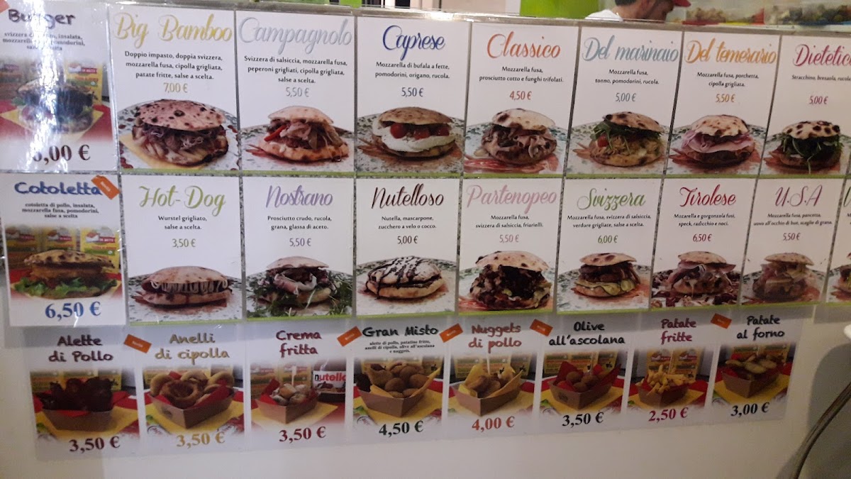 Menu Da Matte C’E’ Pizza Per Te-1